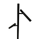 Freelight Vloerlamp Luogo 2 lichts H 150 cm zwart Freelight Vloerlamp Luogo 2 lichts H 150 cm zwart