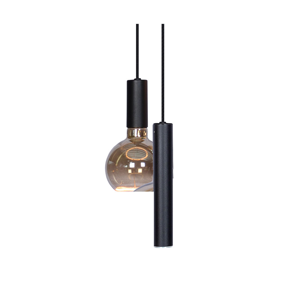 Ztahl Hanglamp Riva 5 lichts rechthoekig L 100 cm zwart Ztahl Hanglamp Riva 5 lichts rechthoekig L 100 cm zwart