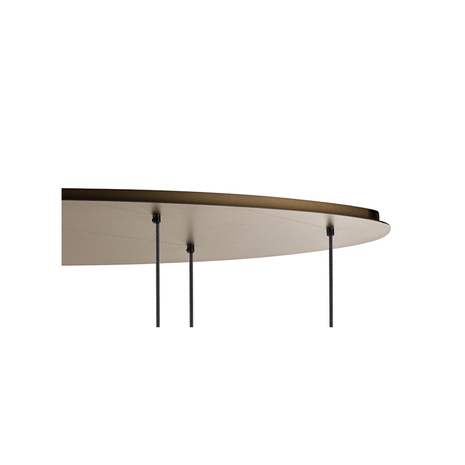 Ztahl Hanglamp Riva 8 lichts ovaal L 140 cm platinum Ztahl Hanglamp Riva 8 lichts ovaal L 140 cm platinum