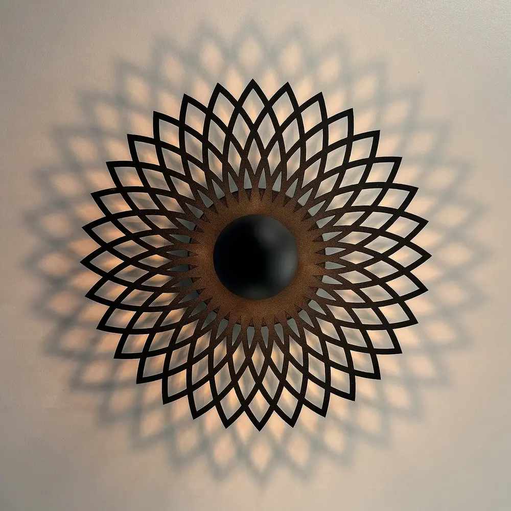 Ylumen Plafondlamp Ombra Ø 30 cm zwart Ylumen Plafondlamp Ombra Ø 30 cm zwart