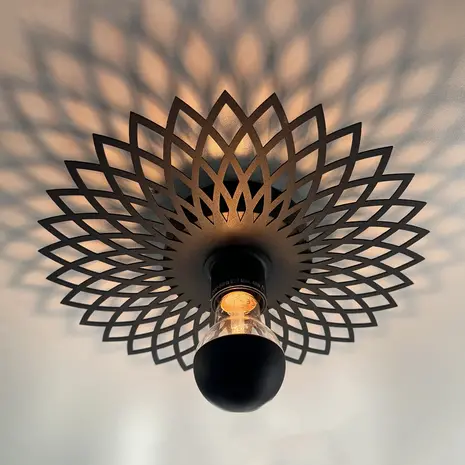 Ylumen Plafondlamp Ombra Ø 30 cm zwart Ylumen Plafondlamp Ombra Ø 30 cm zwart