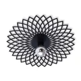Ylumen Plafondlamp Ombra Ø 50 cm zwart Ylumen Plafondlamp Ombra Ø 50 cm zwart