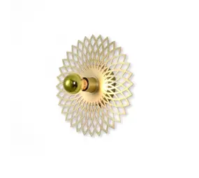 Ylumen Wandlamp Ombra Ø 30 cm mat goud