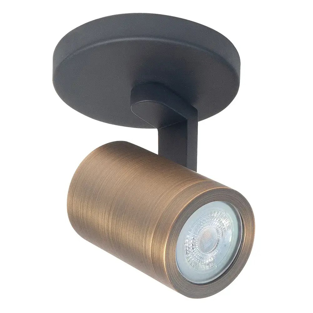 Highlight Spot HALO 1 lichts brons zwart Highlight Spot HALO 1 lichts brons zwart