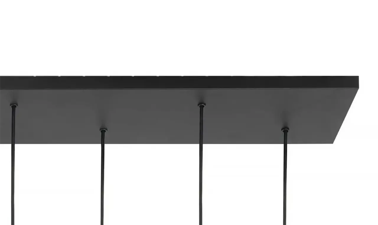 Highlight Hanglamp Perugia 5 lichts L 107 cm brons zwart Highlight Hanglamp Perugia 5 lichts L 107 cm brons zwart