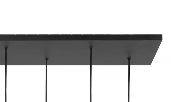 Highlight Hanglamp Perugia 5 lichts L 107 cm brons zwart Highlight Hanglamp Perugia 5 lichts L 107 cm brons zwart