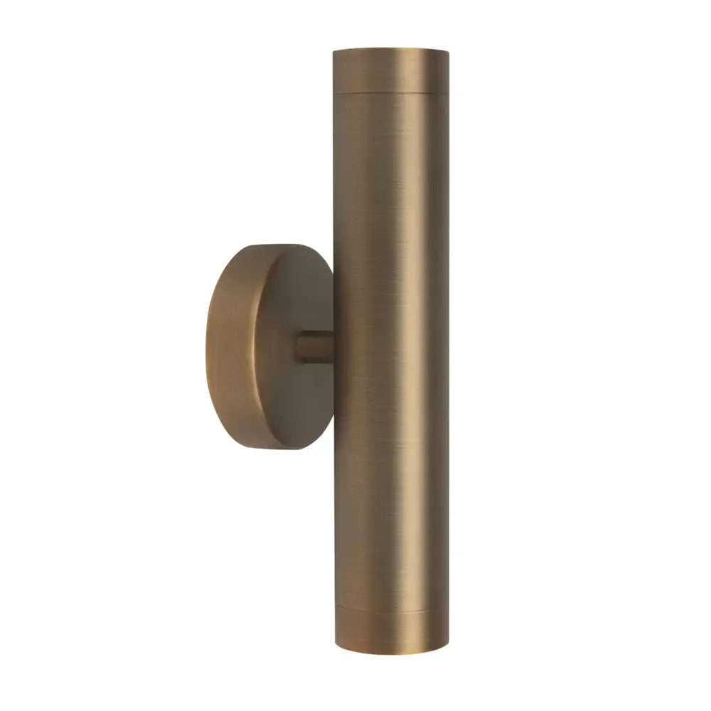 Highlight Wandlamp Perugia 2 lichts H 28 cm zwart brons zwart