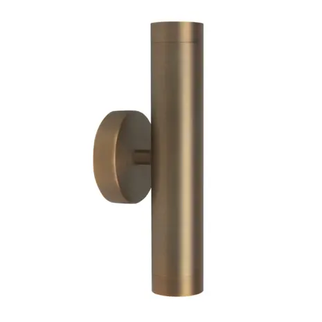 Highlight Wandlamp Perugia 2 lichts H 28 cm zwart brons zwart