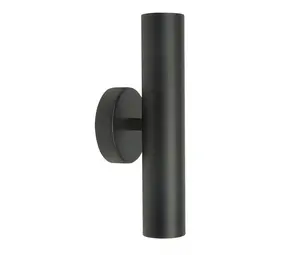 Highlight Wandlamp Perugia 2 lichts H 28 cm zwart Highlight Wandlamp Perugia 2 lichts H 28 cm zwart