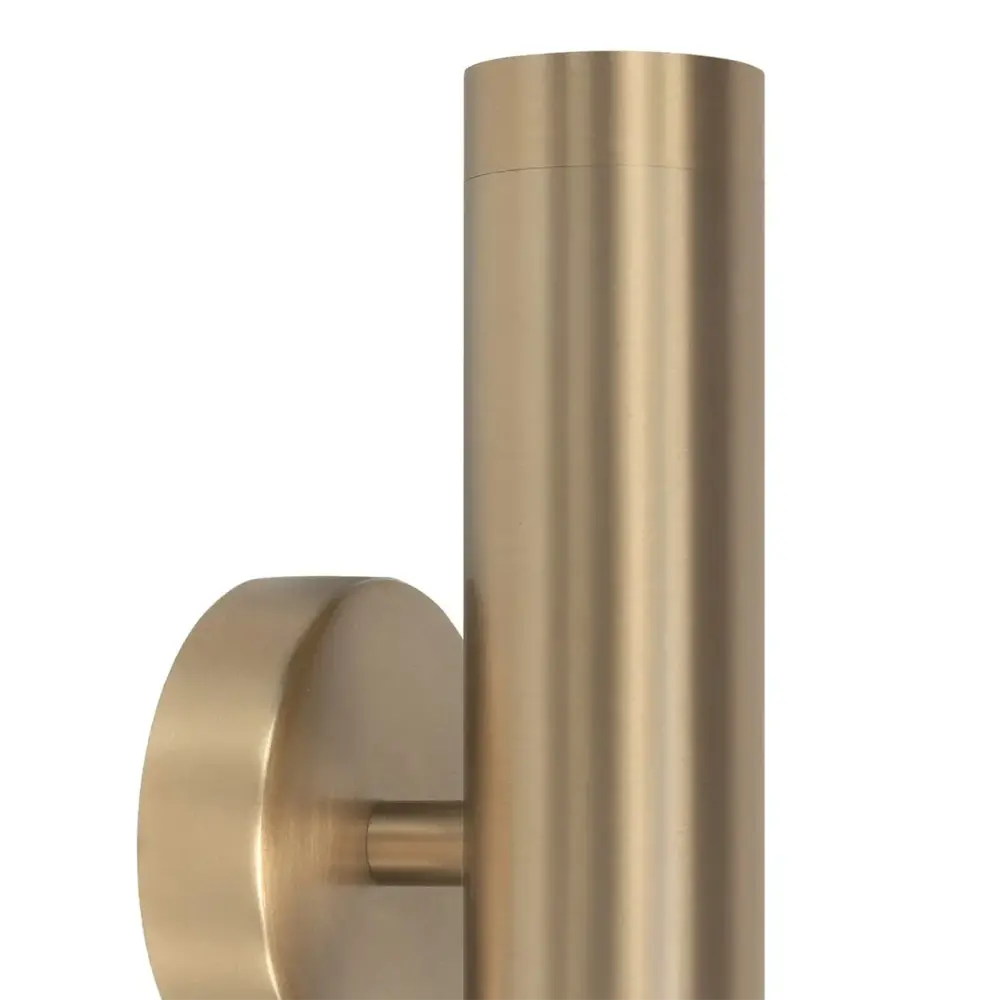 Highlight Wandlamp Perugia 2 lichts H 28 cm mat goud Highlight Wandlamp Perugia 2 lichts H 28 cm mat goud