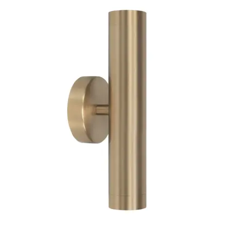 Highlight Wandlamp Perugia 2 lichts H 28 cm mat goud Highlight Wandlamp Perugia 2 lichts H 28 cm mat goud