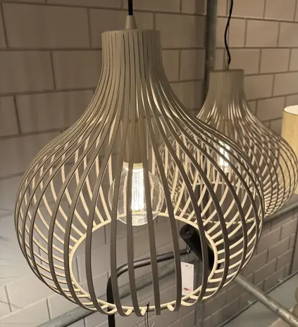 Freelight Hanglamp Aglio Ø 38 cm beige