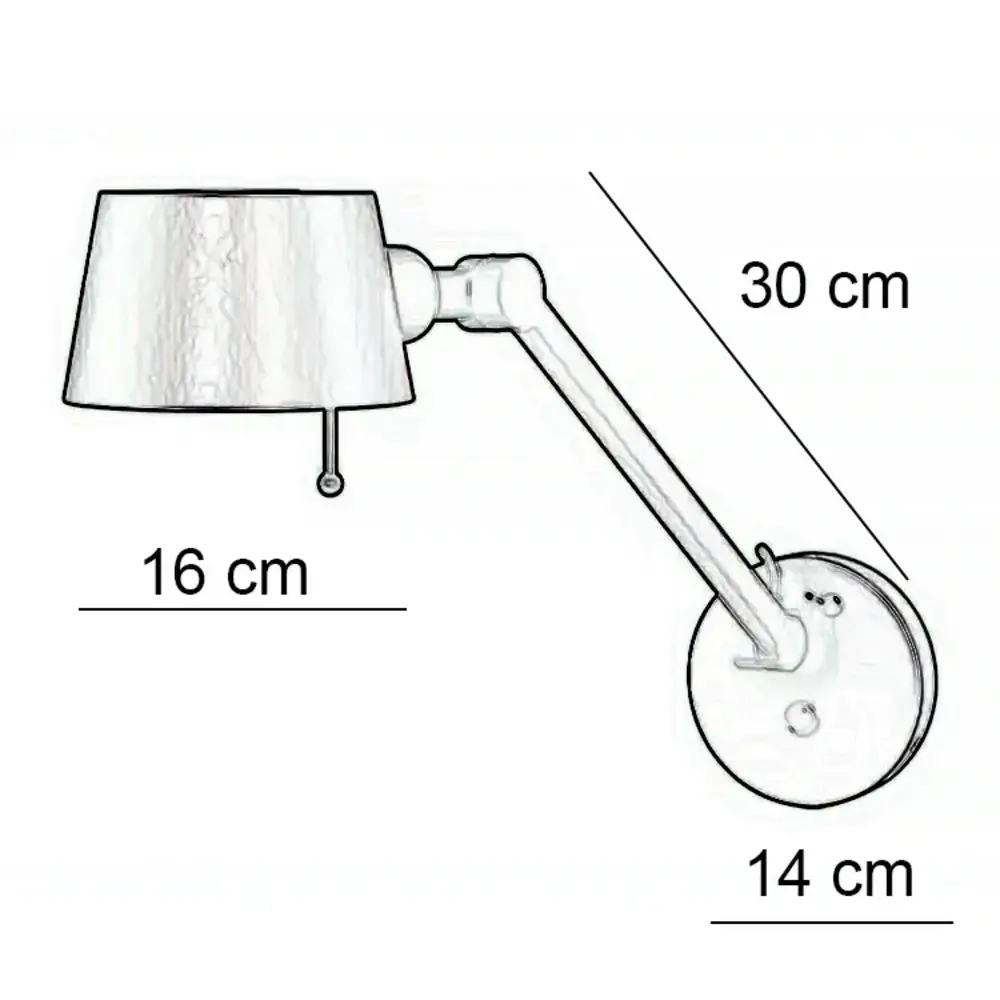 Freelight Wandlamp Sovrano L 61 cm beige Freelight Wandlamp Sovrano L 61 cm beige