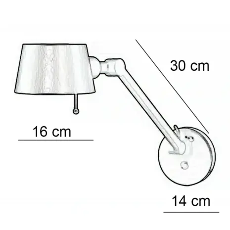 Freelight Wandlamp Sovrano L 61 cm beige Freelight Wandlamp Sovrano L 61 cm beige