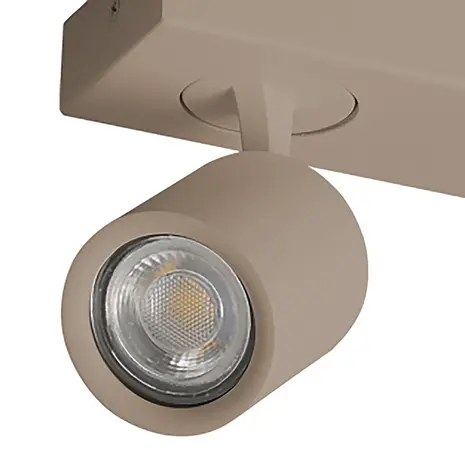 Freelight Spot Razza 4 lichts L 76 cm GU10 beige Freelight Spot Razza 4 lichts L 76 cm GU10 beige