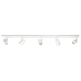 Highlight Spot HALO 5 lichts balk L 118 cm wit Highlight Spot HALO 5 lichts balk L 118 cm wit