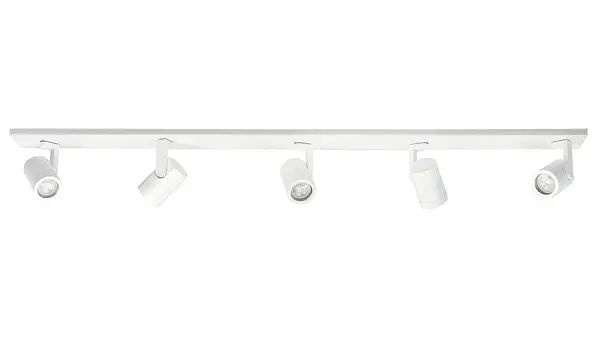 Highlight Spot HALO 5 lichts balk L 118 cm wit Highlight Spot HALO 5 lichts balk L 118 cm wit
