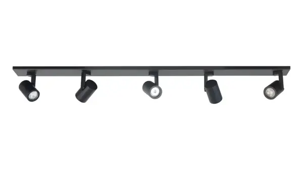 Highlight Spot HALO 5 lichts balk L 118 cm zwart Highlight Spot HALO 5 lichts balk L 118 cm zwart