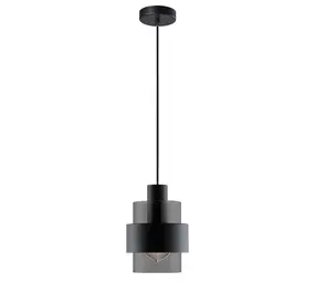 Freelight Hanglamp Chiasso 1 lichts Ø 14 cm zwart Freelight Hanglamp Chiasso 1 lichts Ø 14 cm zwart