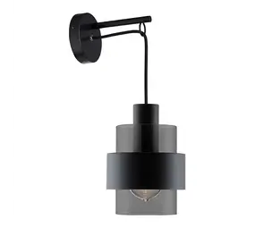 Freelight Wandlamp Chiasso H 40 cm zwart Freelight Wandlamp Chiasso H 40 cm zwart