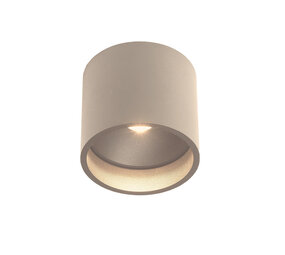 Artdelight Plafondlamp Orleans  Ø 11 cm H 10 cm champagne Artdelight Plafondlamp Orleans  Ø 11 cm H 10 cm champagne