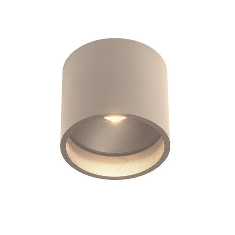 Artdelight Plafondlamp Orleans  Ø 11 cm H 10 cm champagne Artdelight Plafondlamp Orleans  Ø 11 cm H 10 cm champagne