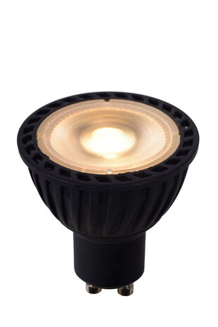 Lucide MR16 - Led lamp - Ø 5 cm - LED 3 StepDim - GU10 (MR16) - 1x5W 2700K - Zwart