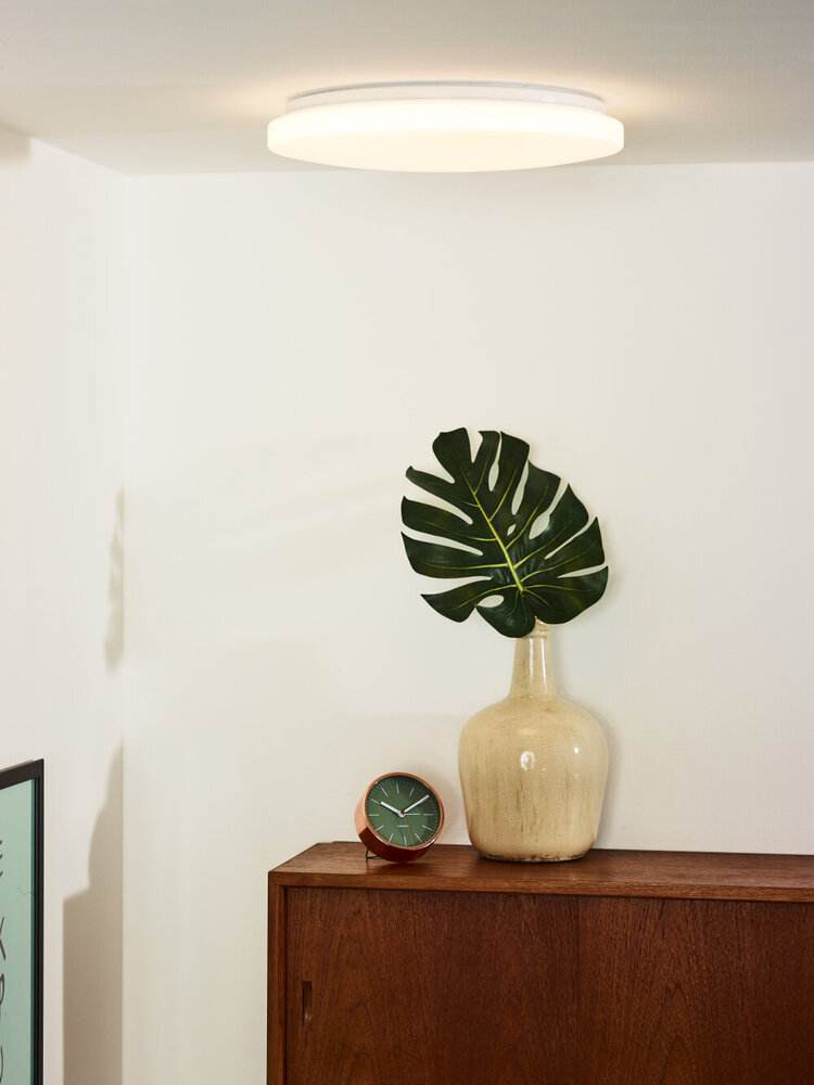 Lucide OTIS - Plafonnière - Ø 39 cm - LED - 1x32W 3000K - Opaal Lucide OTIS - Plafonnière - Ø 39 cm - LED - 1x32W 3000K - Opaal