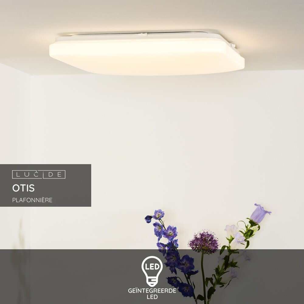 Lucide OTIS - Plafonnière - LED - 1x42W 3000K - Opaal Lucide OTIS - Plafonnière - LED - 1x42W 3000K - Opaal