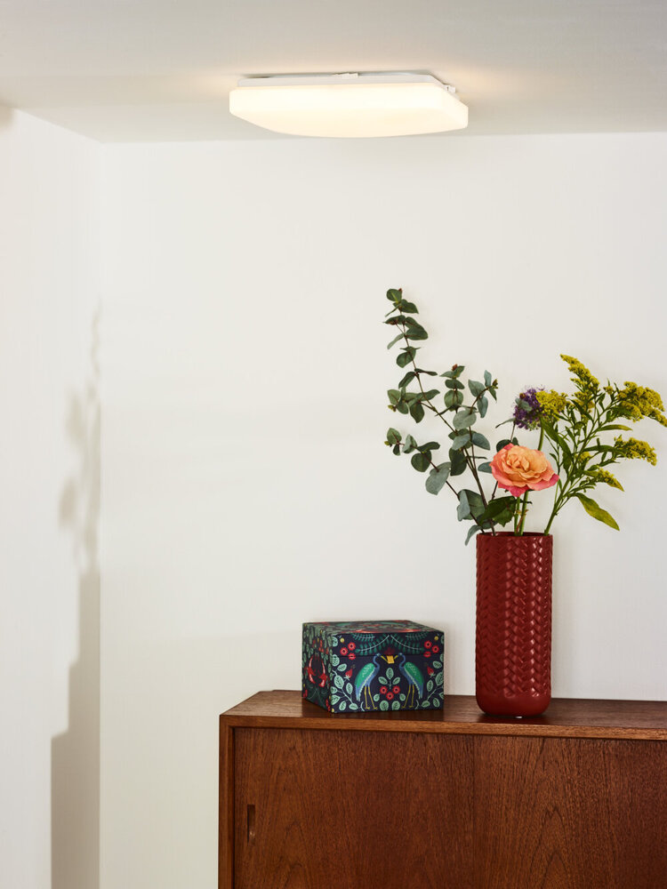 Lucide OTIS - Plafonnière - LED - 1x20W 3000K - Opaal