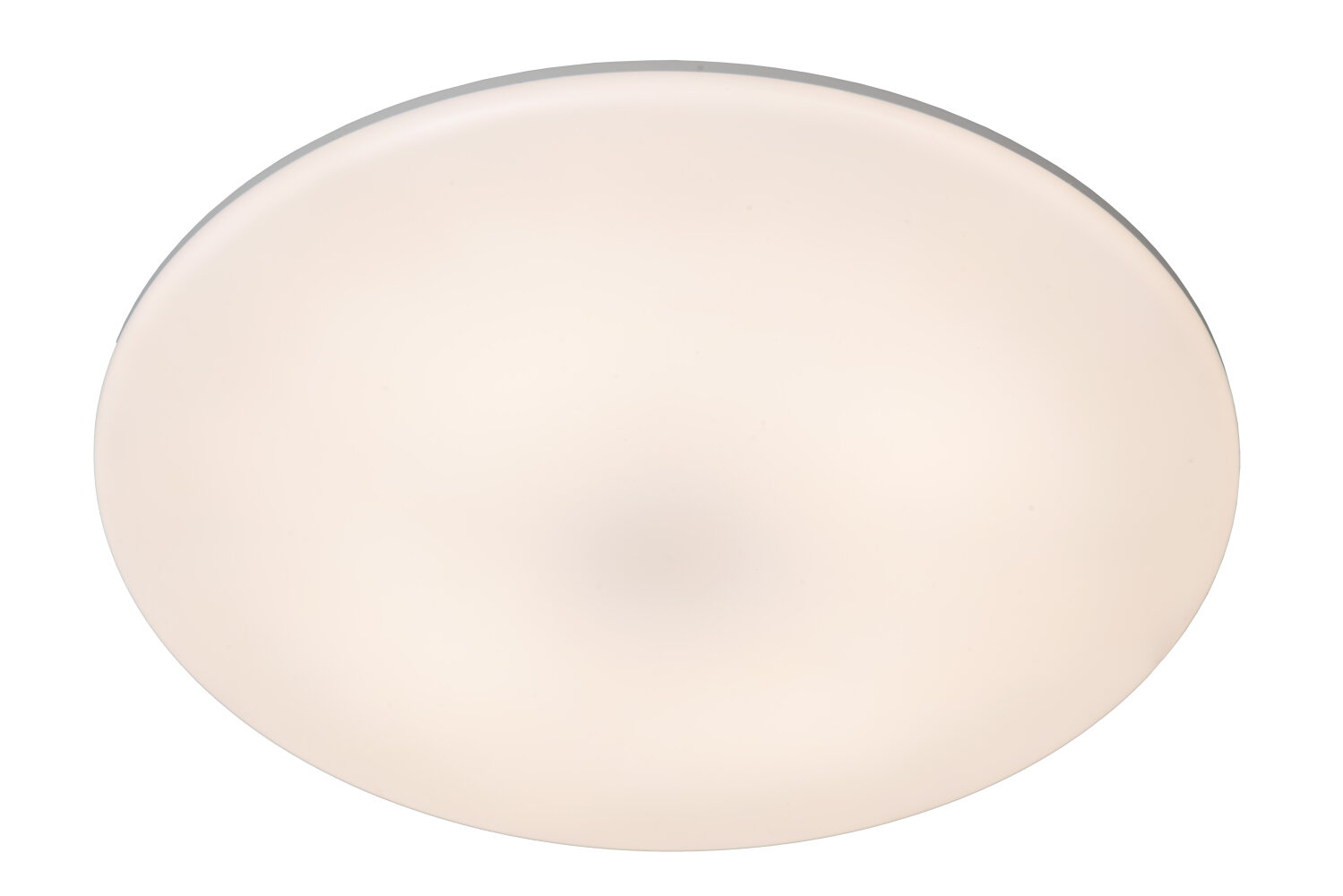 Lucide OLSON - Plafonnière Badkamer - Ø 29 cm - LED - CCT - 1x24W 3000K/6500K - IP44 - Opaal