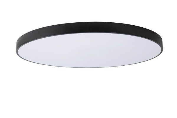 Lucide UNAR - Plafonnière - Ø 80 cm - LED 3 StepDim (Memory) - 1x80W 2700K - Zwart Lucide UNAR - Plafonnière - Ø 80 cm - LED 3 StepDim (Memory) - 1x80W 2700K - Zwart