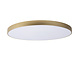 Lucide UNAR - Plafonnière - Ø 80 cm - LED 3 StepDim (Memory) - 1x80W 2700K - Mat Goud / Messing