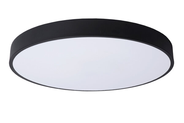 Lucide UNAR - Plafonnière - Ø 49,5 cm - LED 3 StepDim (Memory) - 1x36W 2700K - Zwart Lucide UNAR - Plafonnière - Ø 49,5 cm - LED 3 StepDim (Memory) - 1x36W 2700K - Zwart