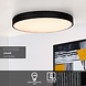 Lucide UNAR - Plafonnière - Ø 49,5 cm - LED 3 StepDim (Memory) - 1x36W 2700K - Zwart Lucide UNAR - Plafonnière - Ø 49,5 cm - LED 3 StepDim (Memory) - 1x36W 2700K - Zwart