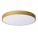 Lucide UNAR - Plafonnière - Ø 49,5 cm - LED 3 StepDim (Memory) - 1x36W 2700K - Mat Goud / Messing Lucide UNAR - Plafonnière - Ø 49,5 cm - LED 3 StepDim (Memory) - 1x36W 2700K - Mat Goud / Messing