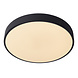 Lucide UNAR - Plafonnière - Ø 39,5 cm - LED 3 StepDim (Memory) - 1x24W 2700K - Zwart Lucide UNAR - Plafonnière - Ø 39,5 cm - LED 3 StepDim (Memory) - 1x24W 2700K - Zwart