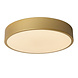 Lucide UNAR - Plafonnière - Ø 30 cm - LED 3 StepDim (Memory) - 1x18W 2700K - Mat Goud / Messing
