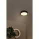 Lucide UNAR - Plafonnière - Ø 20 cm - LED 3 StepDim (Memory) - 1x12W 2700K - Zwart