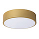 Lucide UNAR - Plafonnière - Ø 20 cm - LED 3 StepDim (Memory) - 1x12W 2700K - Mat Goud / Messing Lucide UNAR - Plafonnière - Ø 20 cm - LED 3 StepDim (Memory) - 1x12W 2700K - Mat Goud / Messing