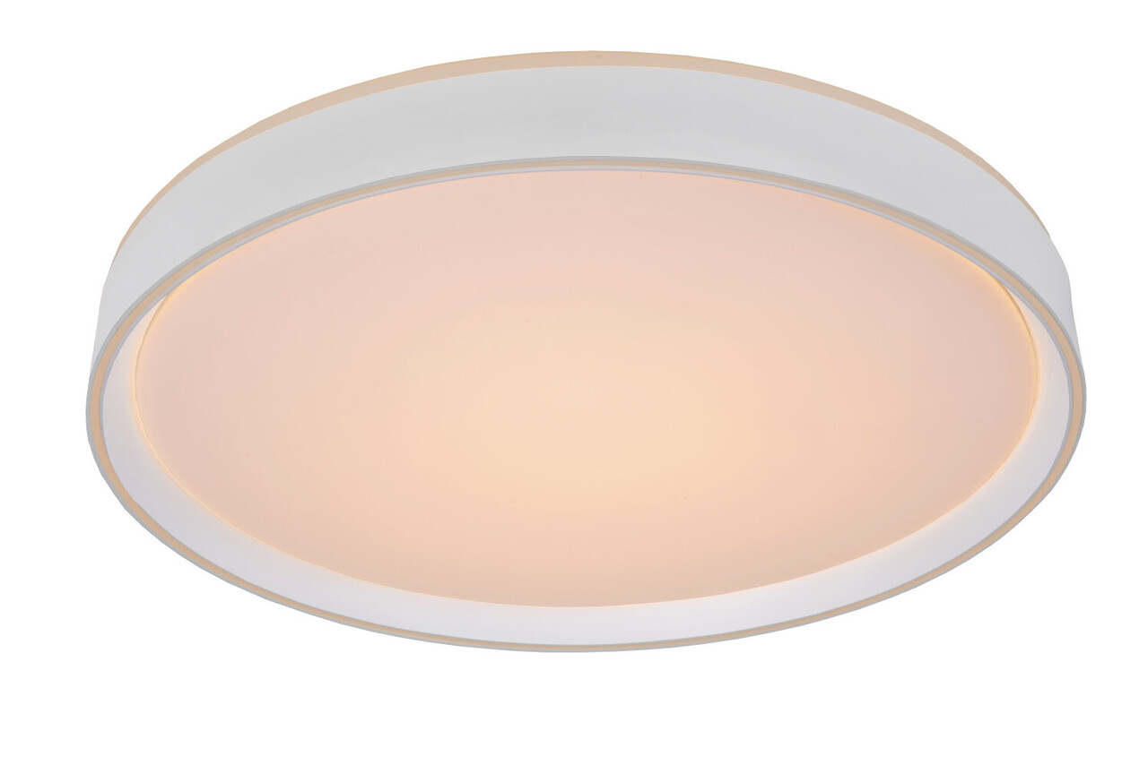 Lucide NURIA - Plafonnière - Ø 50 cm - LED 3 StepDim - 1x36W 2700K - Wit Lucide NURIA - Plafonnière - Ø 50 cm - LED 3 StepDim - 1x36W 2700K - Wit