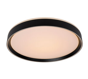 Lucide NURIA - Plafonnière - Ø 50 cm - LED 3 StepDim - 1x36W 2700K - Zwart Lucide NURIA - Plafonnière - Ø 50 cm - LED 3 StepDim - 1x36W 2700K - Zwart