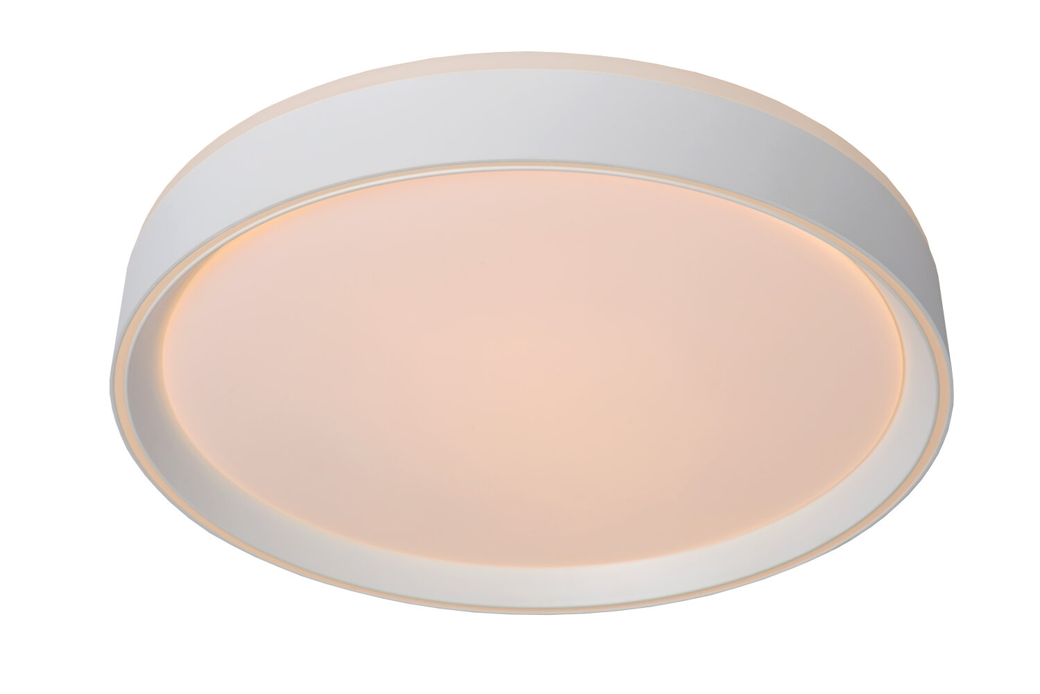 Lucide NURIA - Plafonnière - Ø 40 cm - LED 3 StepDim - 1x24W 2700K - Wit