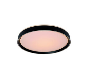 Lucide NURIA - Plafonnière - Ø 30 cm - LED 3 StepDim - 1x18W 2700K - Zwart Lucide NURIA - Plafonnière - Ø 30 cm - LED 3 StepDim - 1x18W 2700K - Zwart