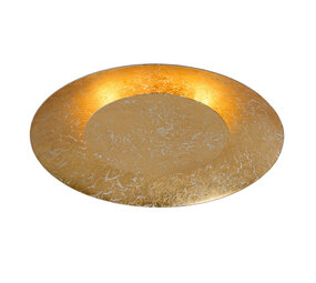 Lucide FOSKAL - Plafonnière - Ø 34,5 cm - LED - 1x12W 2700K - Messing Lucide FOSKAL - Plafonnière - Ø 34,5 cm - LED - 1x12W 2700K - Messing