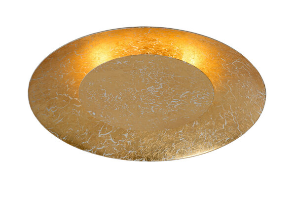 Lucide FOSKAL - Plafonnière - Ø 34,5 cm - LED - 1x12W 2700K - Messing Lucide FOSKAL - Plafonnière - Ø 34,5 cm - LED - 1x12W 2700K - Messing