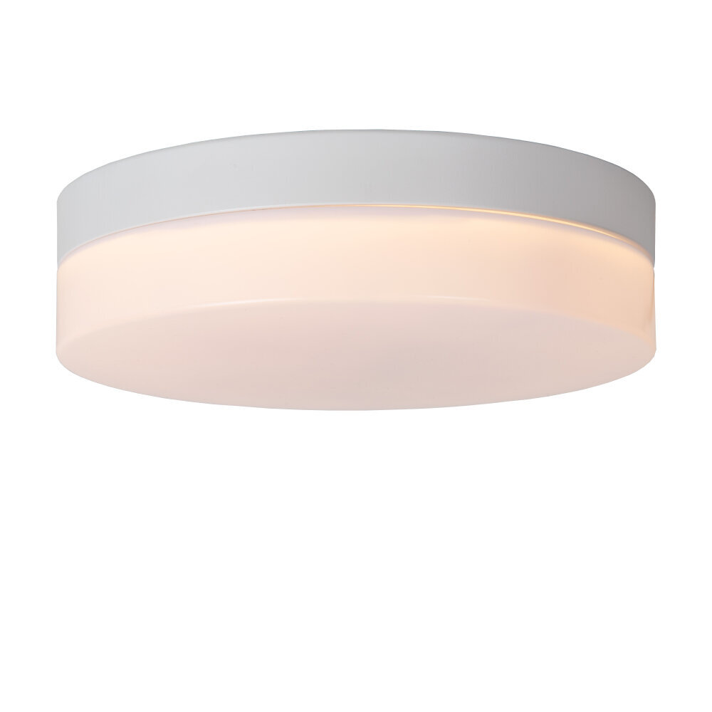 Lucide BISKIT - Plafonnière Badkamer - Ø 23 cm - LED - 1x12W 2700K - IP44 - Bewegingssensor - Wit Lucide BISKIT - Plafonnière Badkamer - Ø 23 cm - LED - 1x12W 2700K - IP44 - Bewegingssensor - Wit