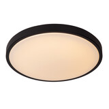 Lucide DASHER - Plafonnière Badkamer - Ø 41 cm - LED - 1x24W 2700K - IP44 - Bewegingssensor - Zwart Lucide DASHER - Plafonnière Badkamer - Ø 41 cm - LED - 1x24W 2700K - IP44 - Bewegingssensor - Zwart