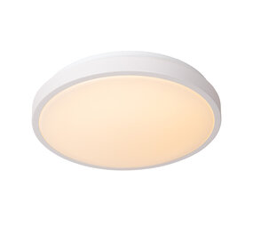 Lucide DASHER - Plafonnière Badkamer - Ø 34,8 cm - LED - 1x18W 2700K - IP44 - Beweging & dag/nacht sensor - Wit Lucide DASHER - Plafonnière Badkamer - Ø 34,8 cm - LED - 1x18W 2700K - IP44 - Beweging & dag/nacht sensor - Wit