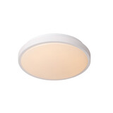 Lucide DASHER - Plafonnière Badkamer - Ø 29,3 cm - LED - 1x12W 2700K - IP44 - Beweging & dag/nacht sensor - Wit Lucide DASHER - Plafonnière Badkamer - Ø 29,3 cm - LED - 1x12W 2700K - IP44 - Beweging & dag/nacht sensor - Wit